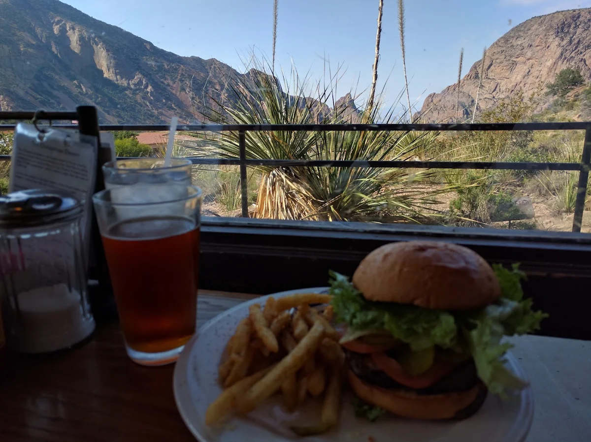 Burger and Fries