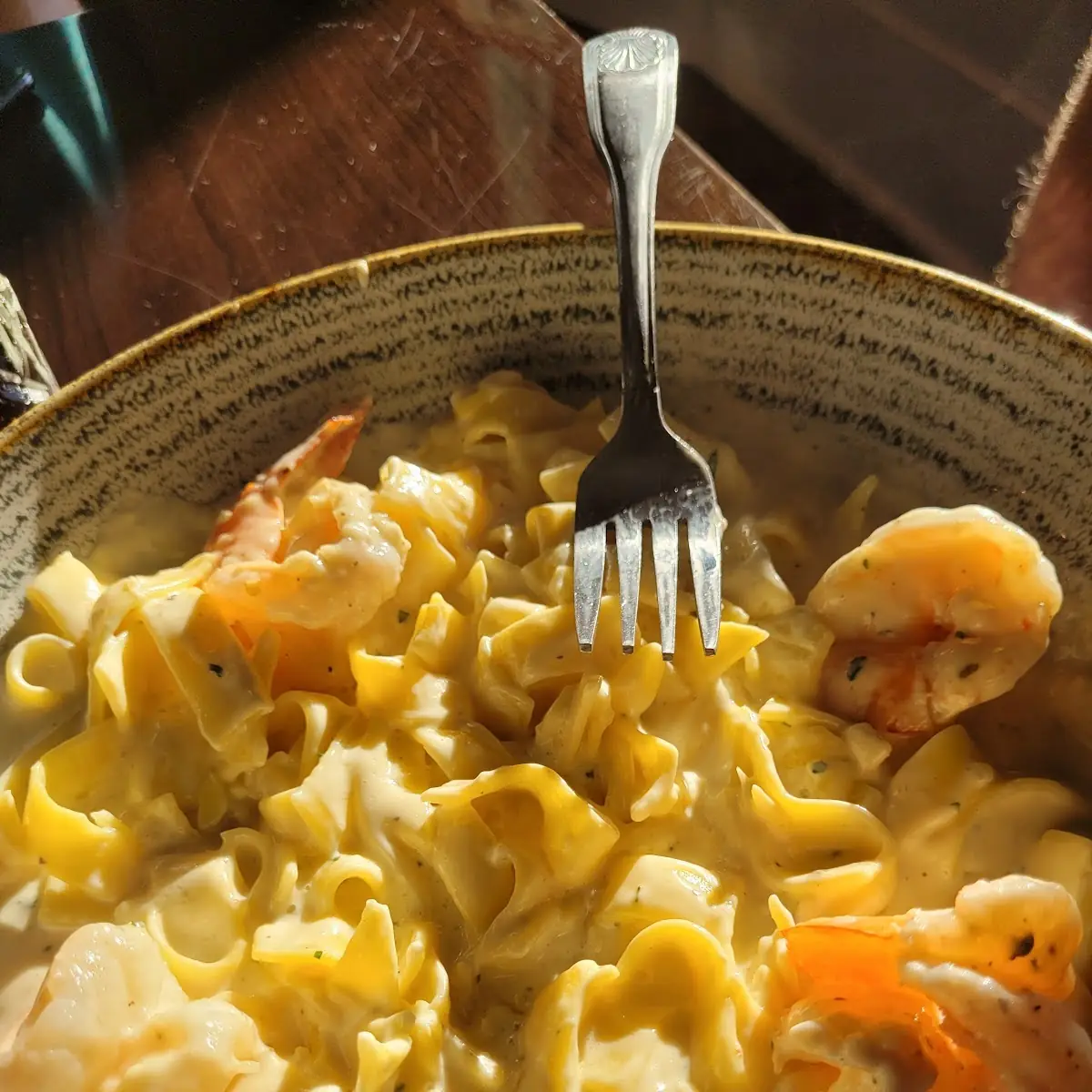 Shrimp Alfredo