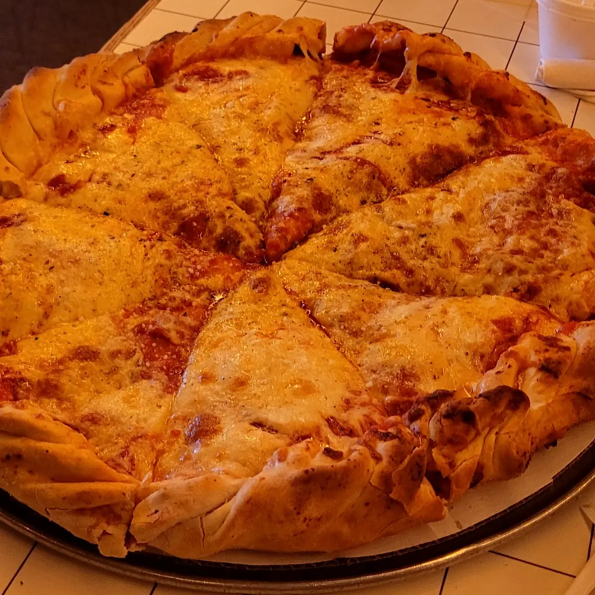 Double Decker Pepperoni Pizza