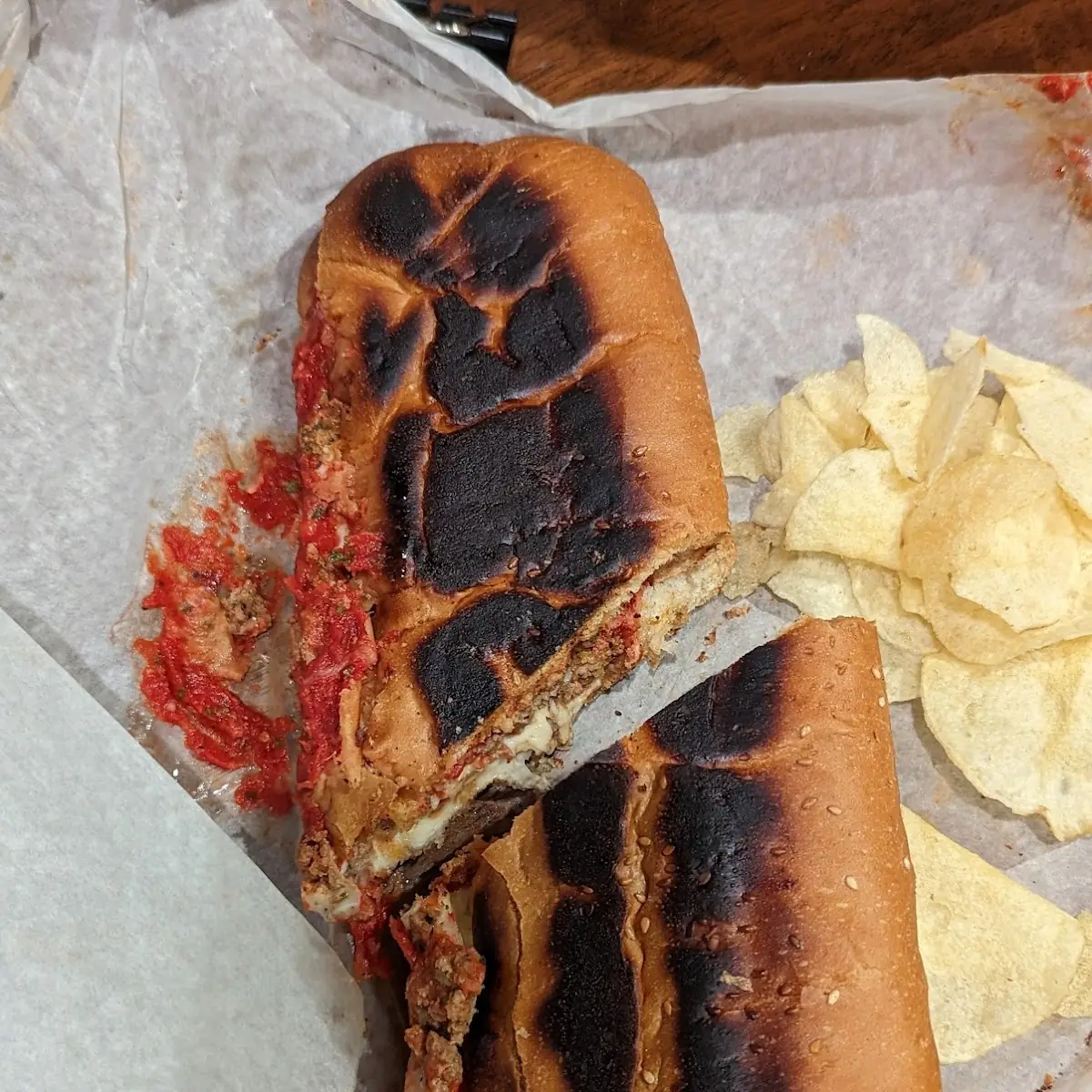 Meatball Sub Extra Charred