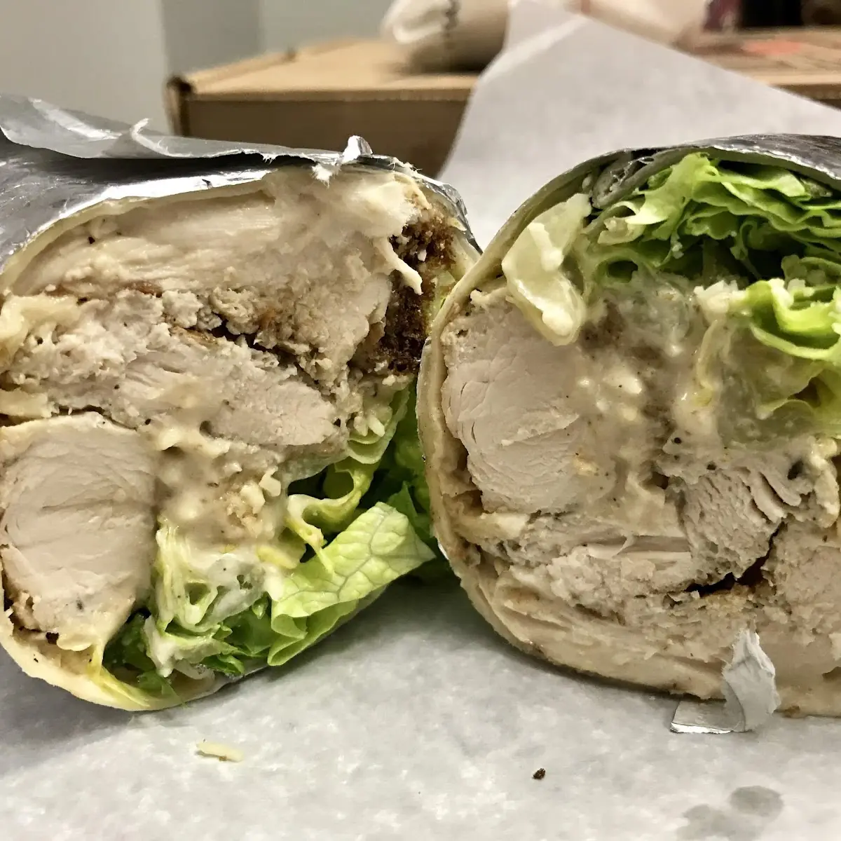 Chicken Caesar Wrap