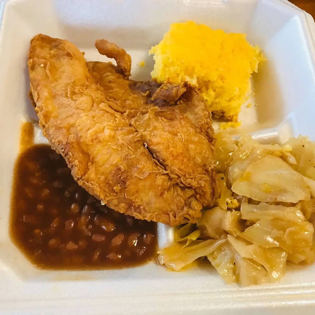Fried Chicken Sand & Fries