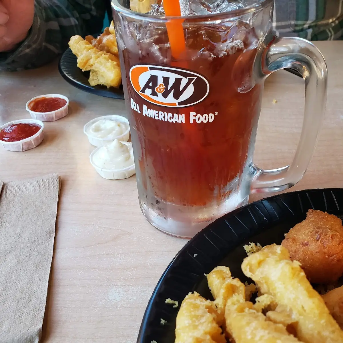 Unsweetened Iced Tea in a Cold Mug