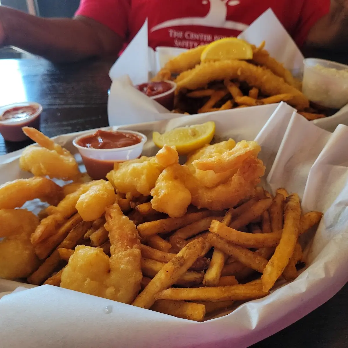 All You Can Eat Shrimp Platter