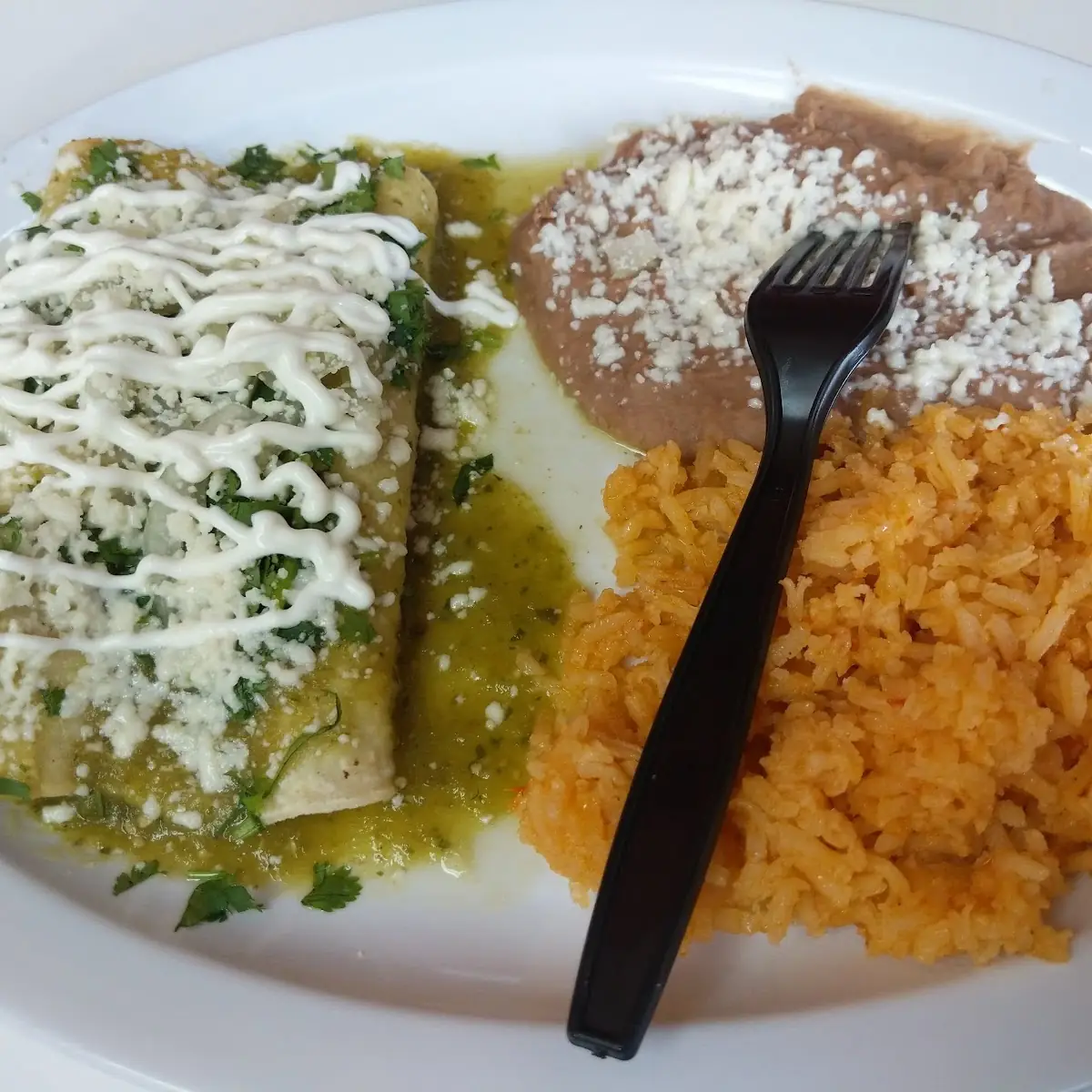 Chicken Enchiladas