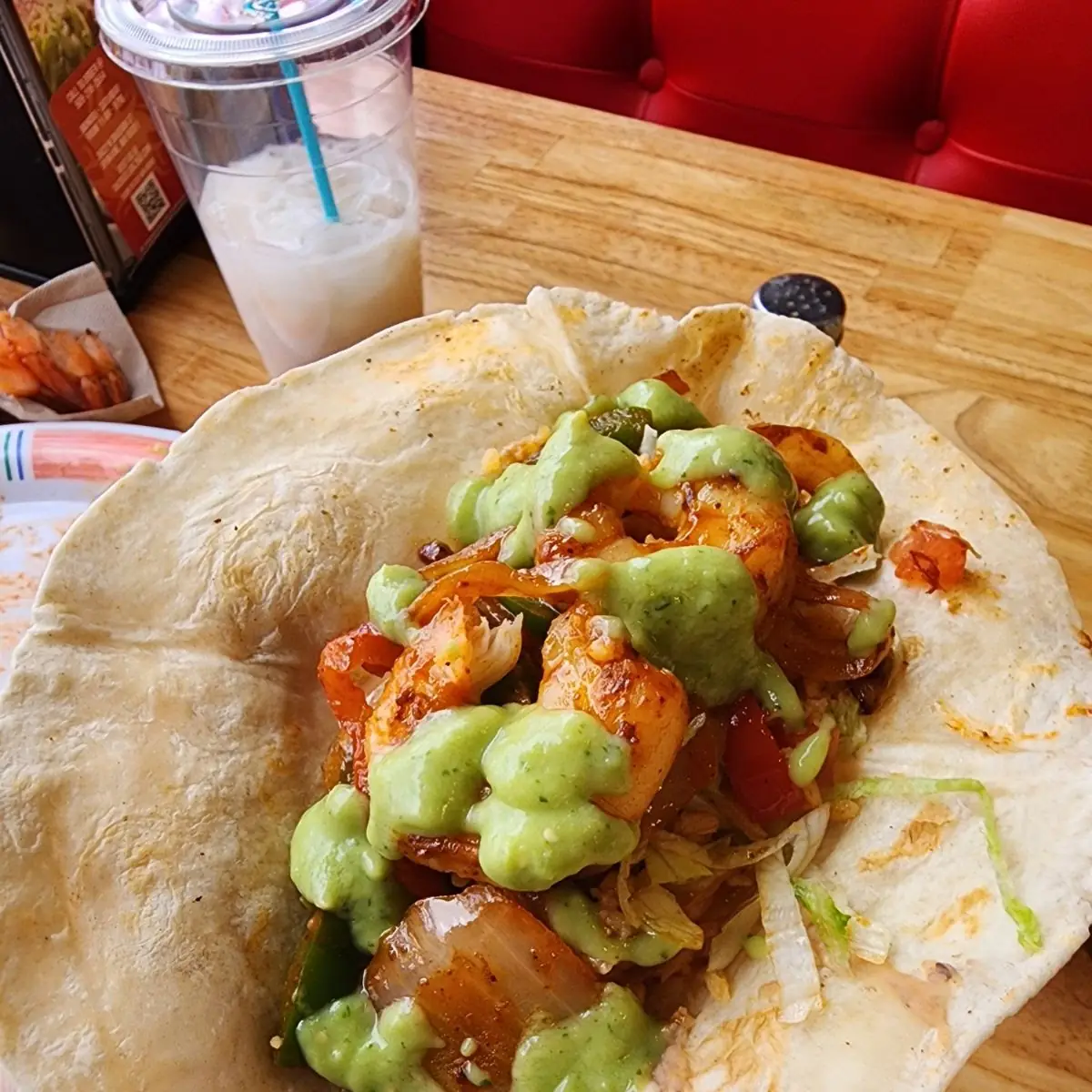 Shrimp Fajitas