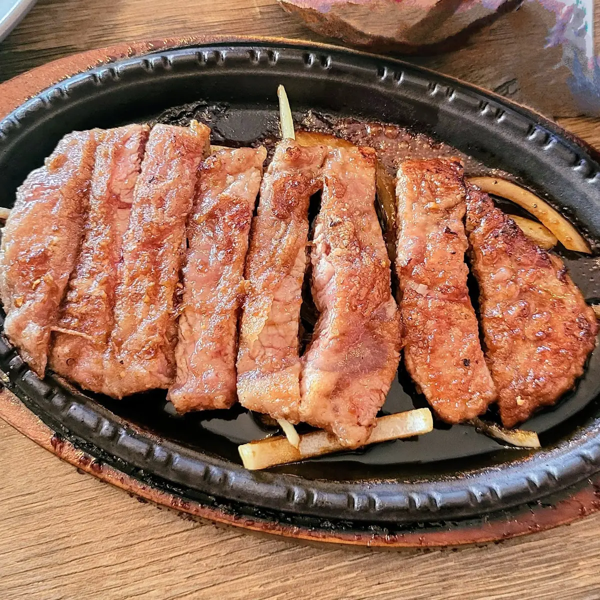 Sizzling Ribeye Steak