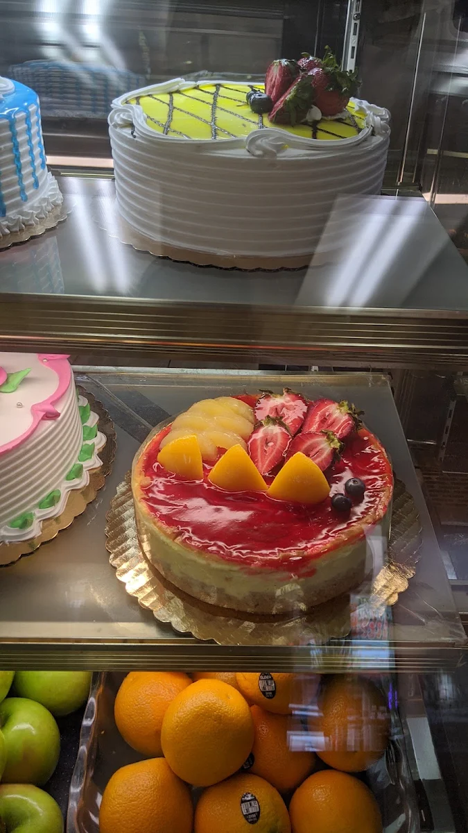 Fresh Fruit Cheese Cake