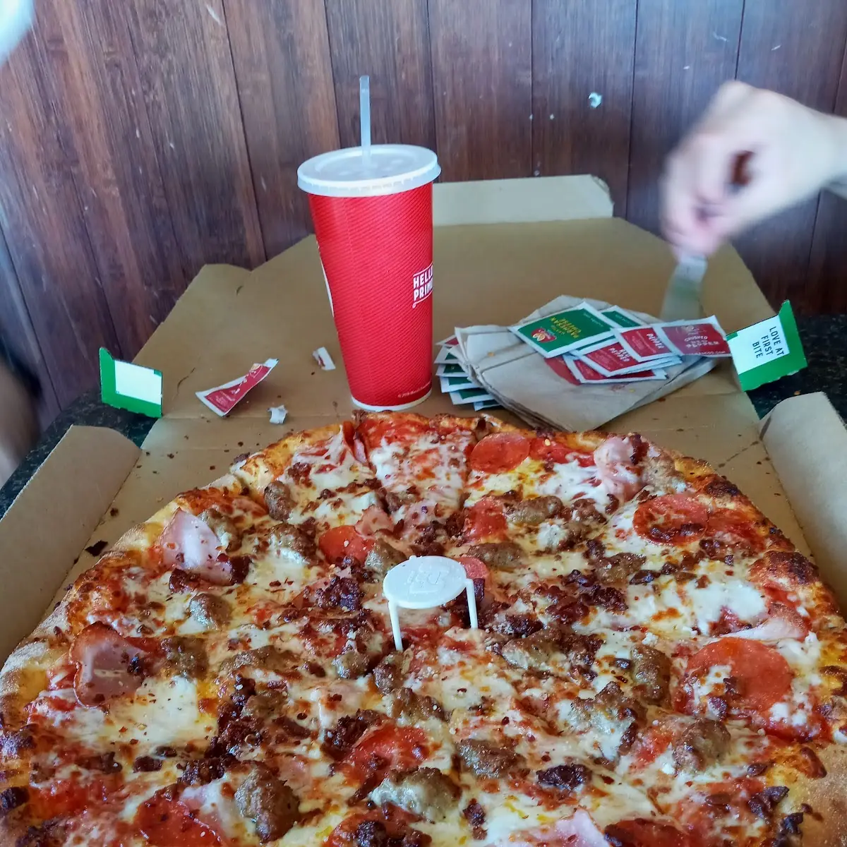 All Meat Pizza