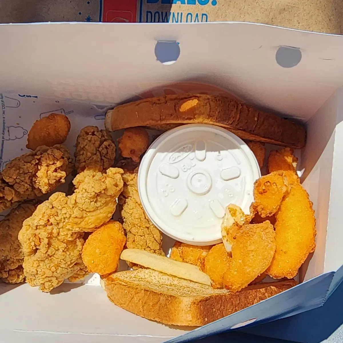 4 Piece Chicken Strip Basket