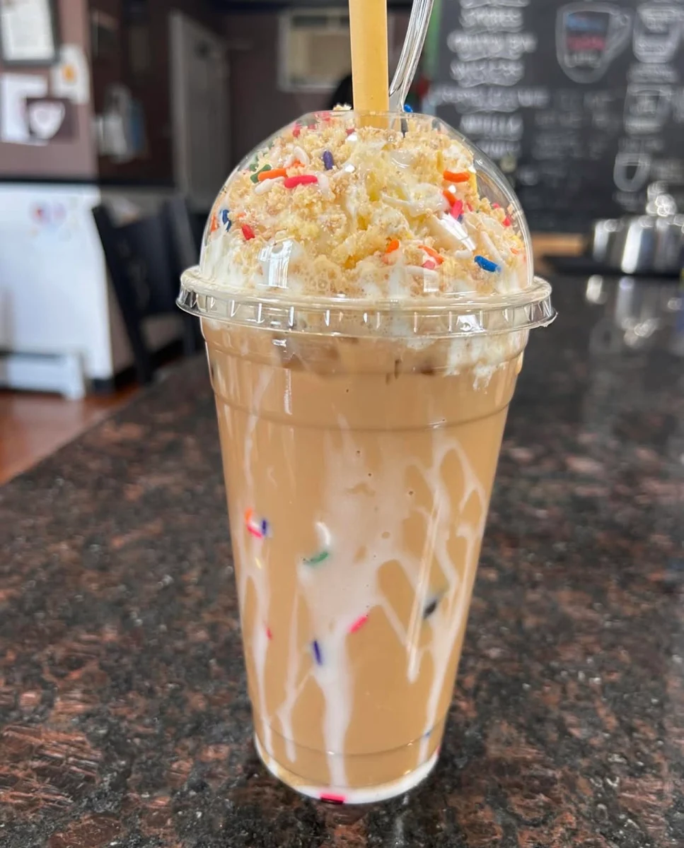 Funfetti Birthday Cake Latte
