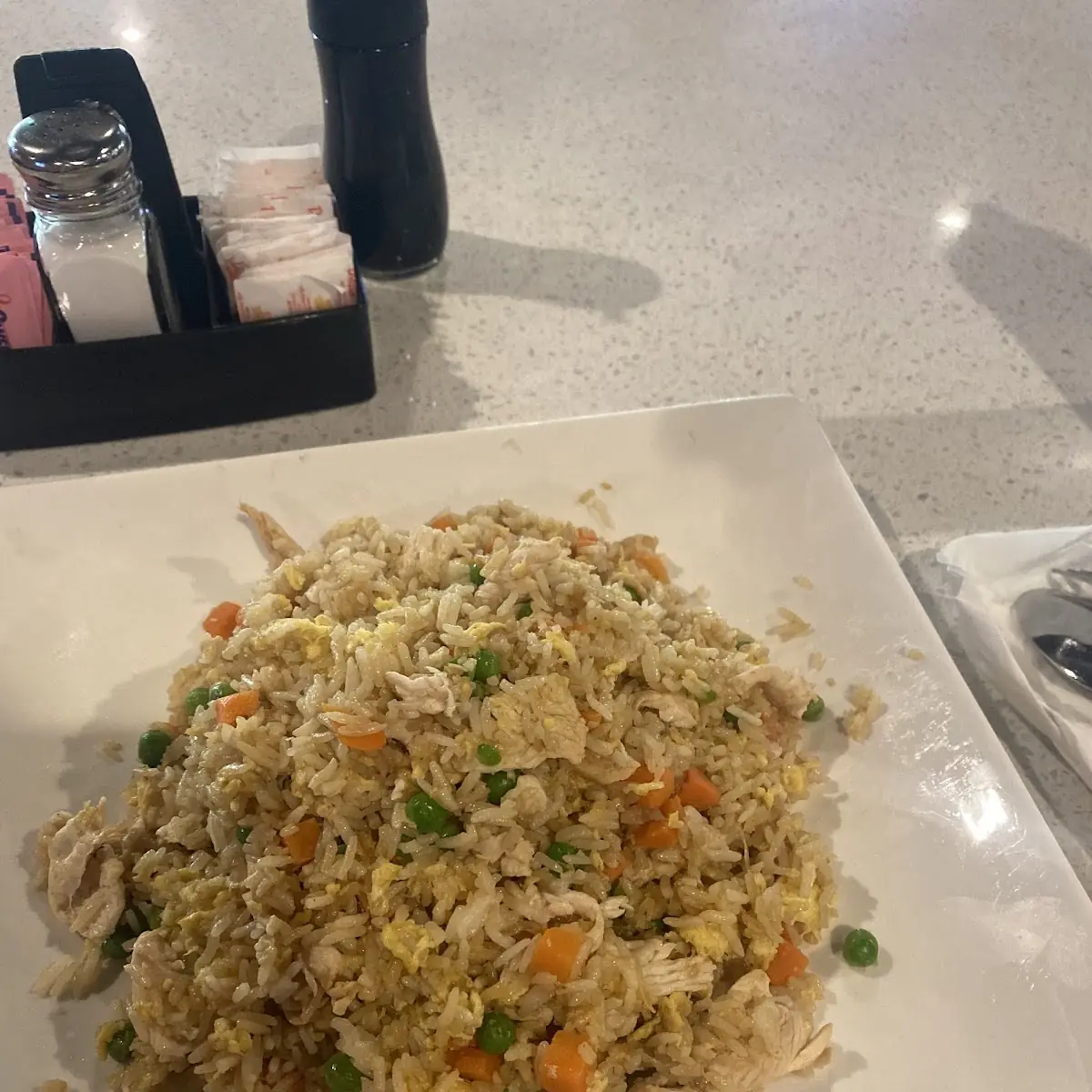 Kids Menu Chicken Fried Rice