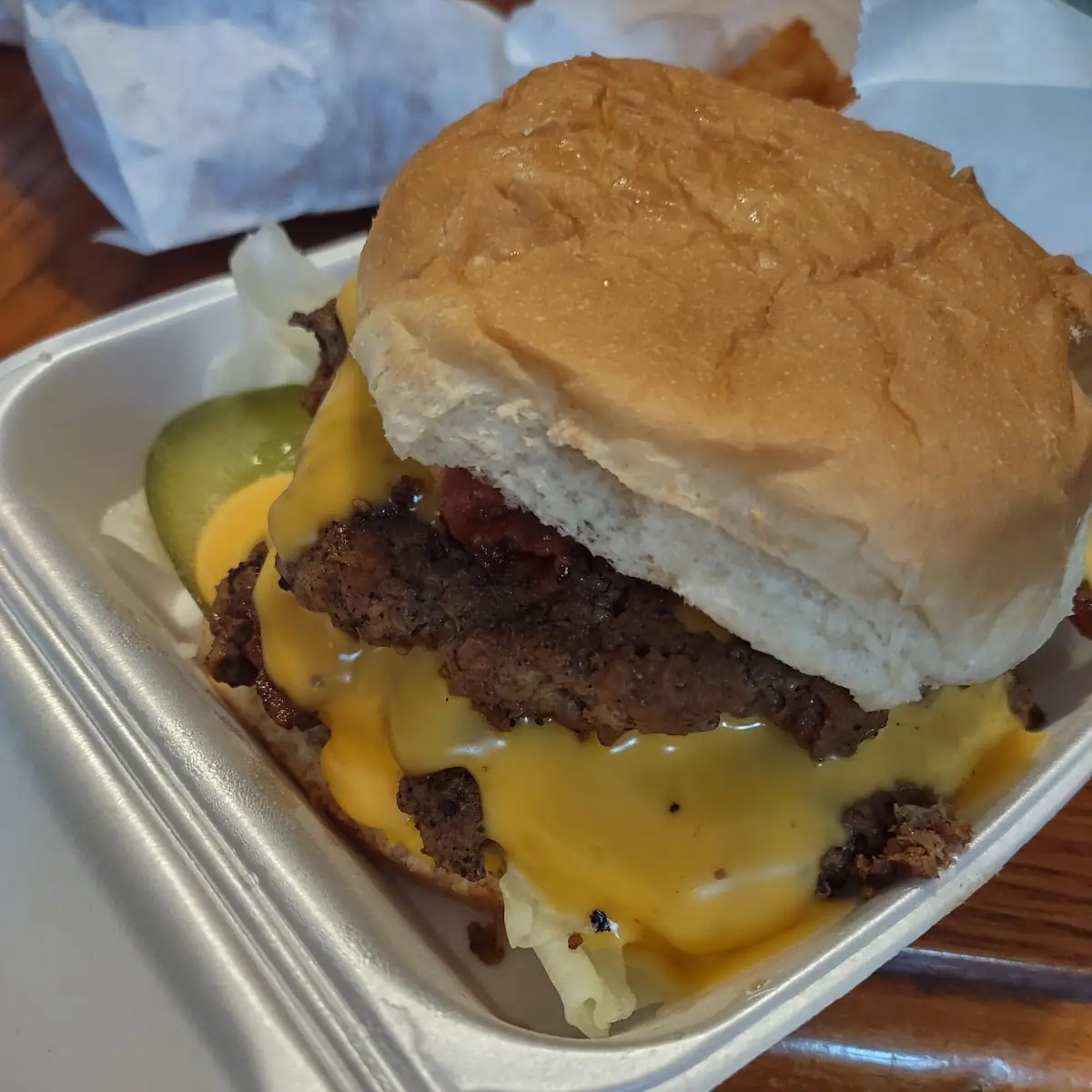 Double Bacon Cheese Burger