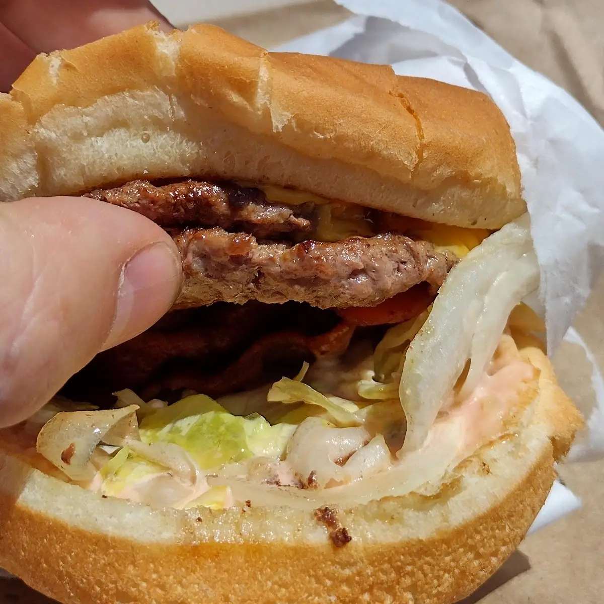 Bacon Double Cheeseburger