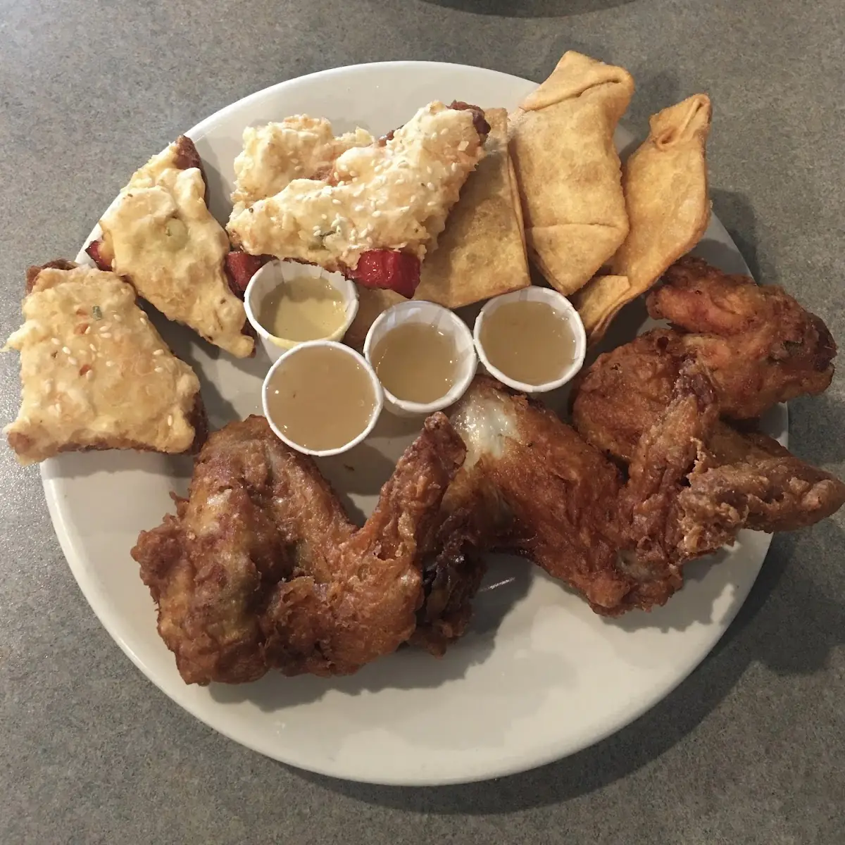 Appetizer Sampler Wings