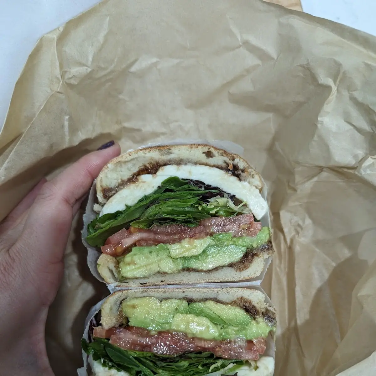 Avocado Caprese Sandwich