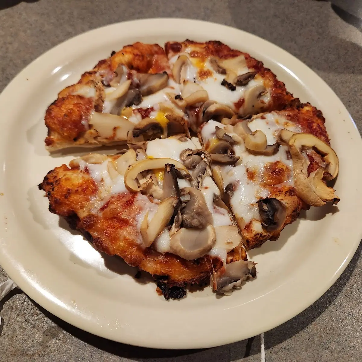Mushroom Pizza