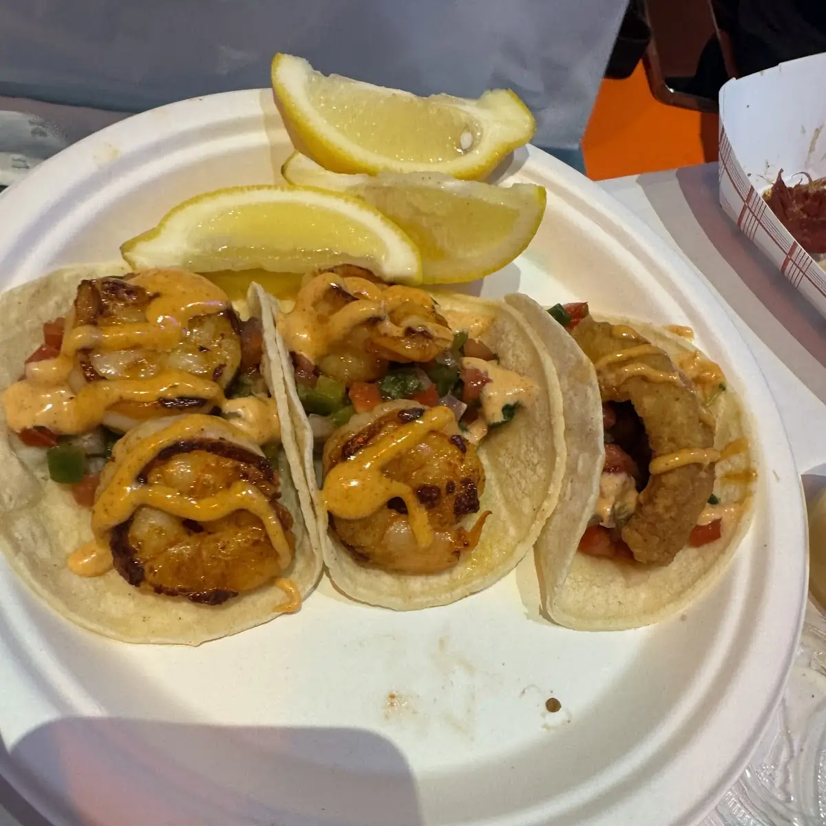 Grilled Shrimp Tacos 3 Per Order