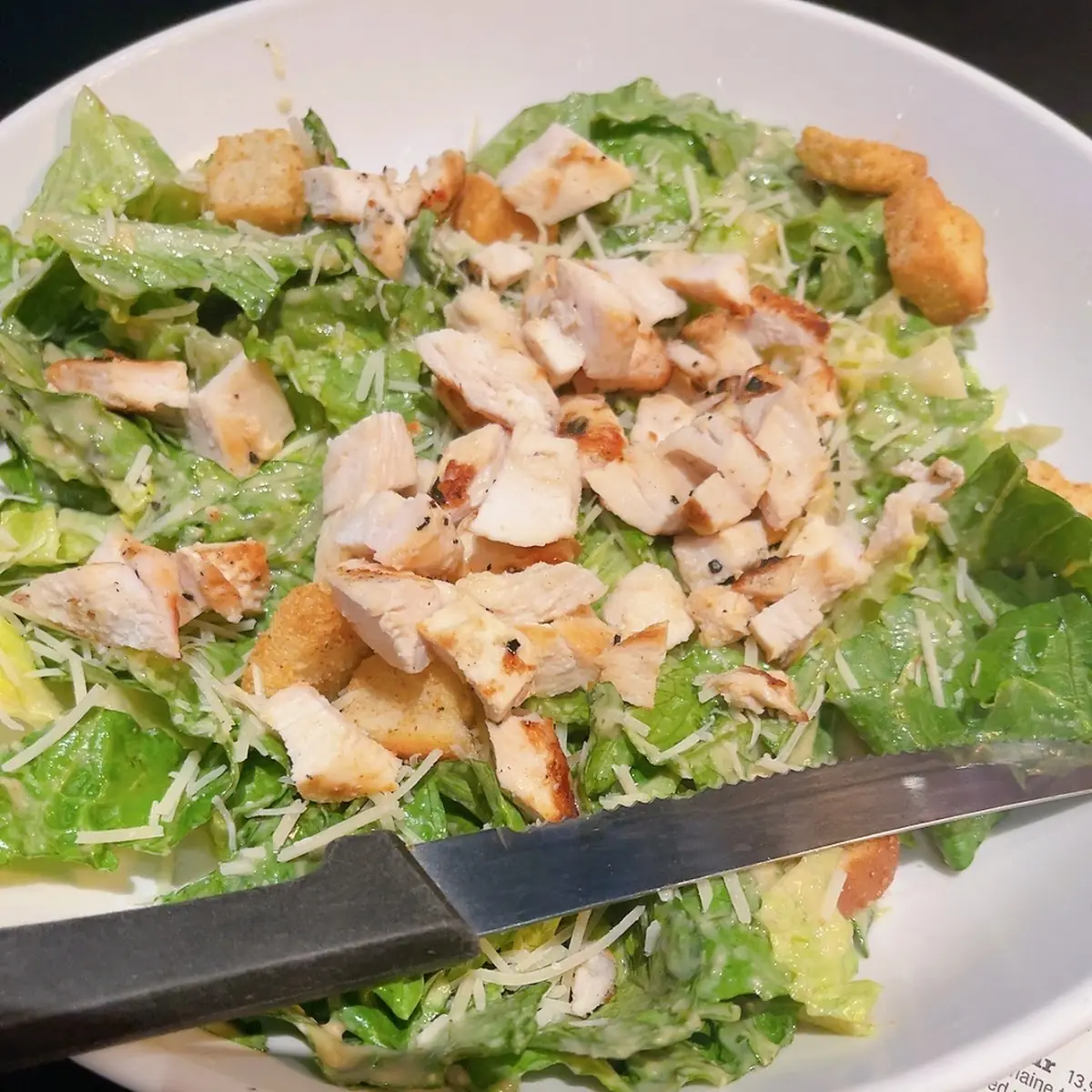 Grilled Chicken Caesar