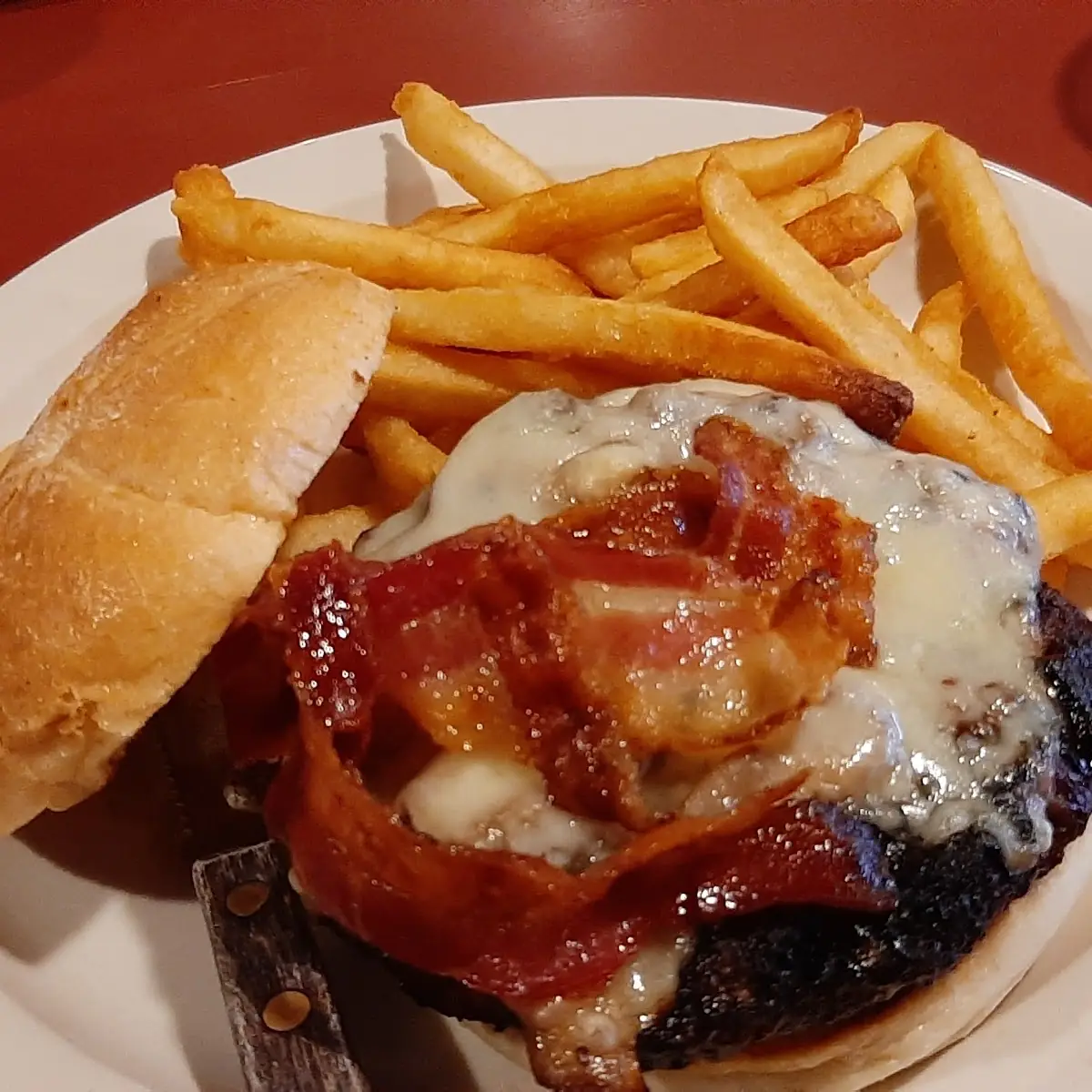 Swiss Mushroom Burger