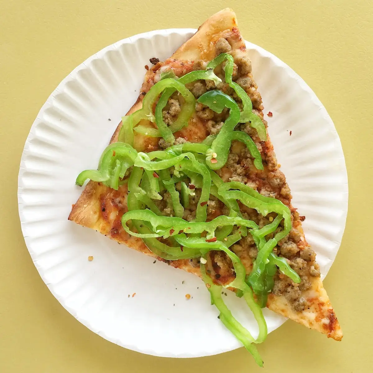 Sausage and Green Peppers
