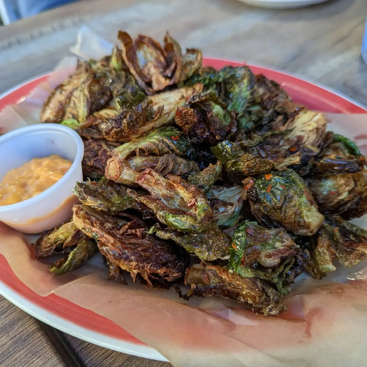 Deep Fried Brussels Sprouts