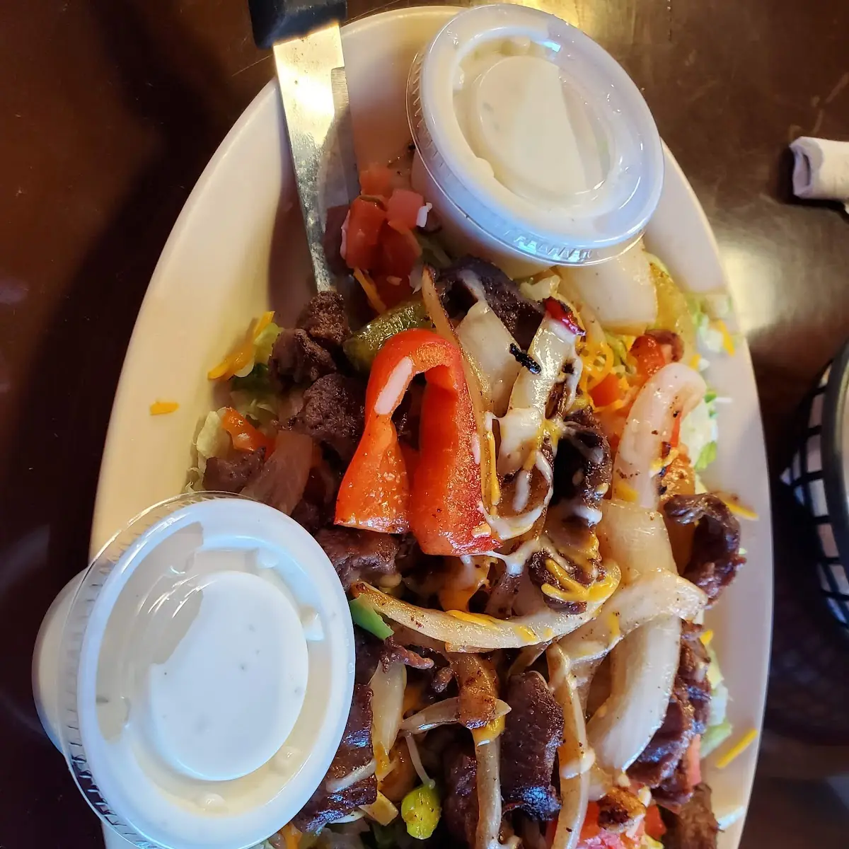 Steak Fajita Salad