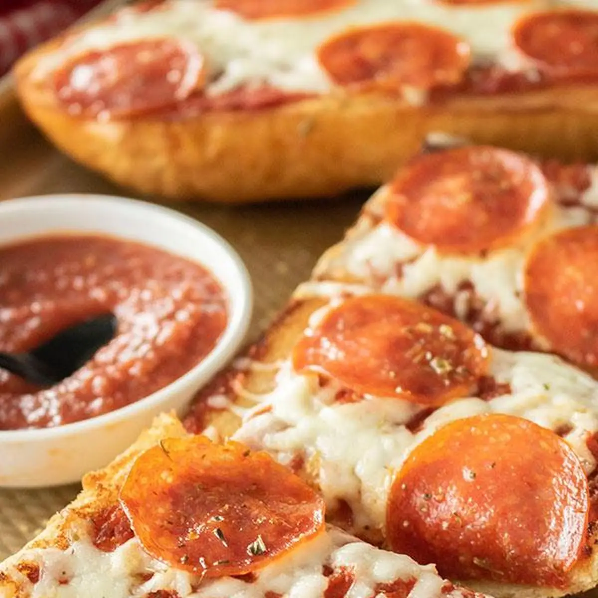Sausage & Pepperoni Stuffed Bread