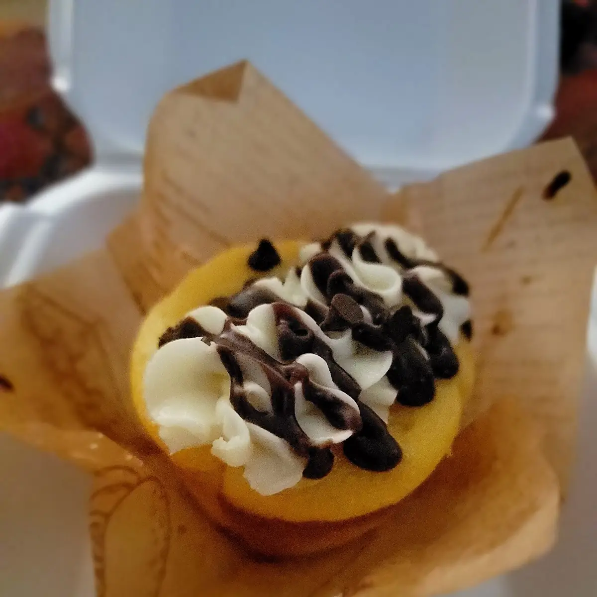 Banana Pudding Cupcake