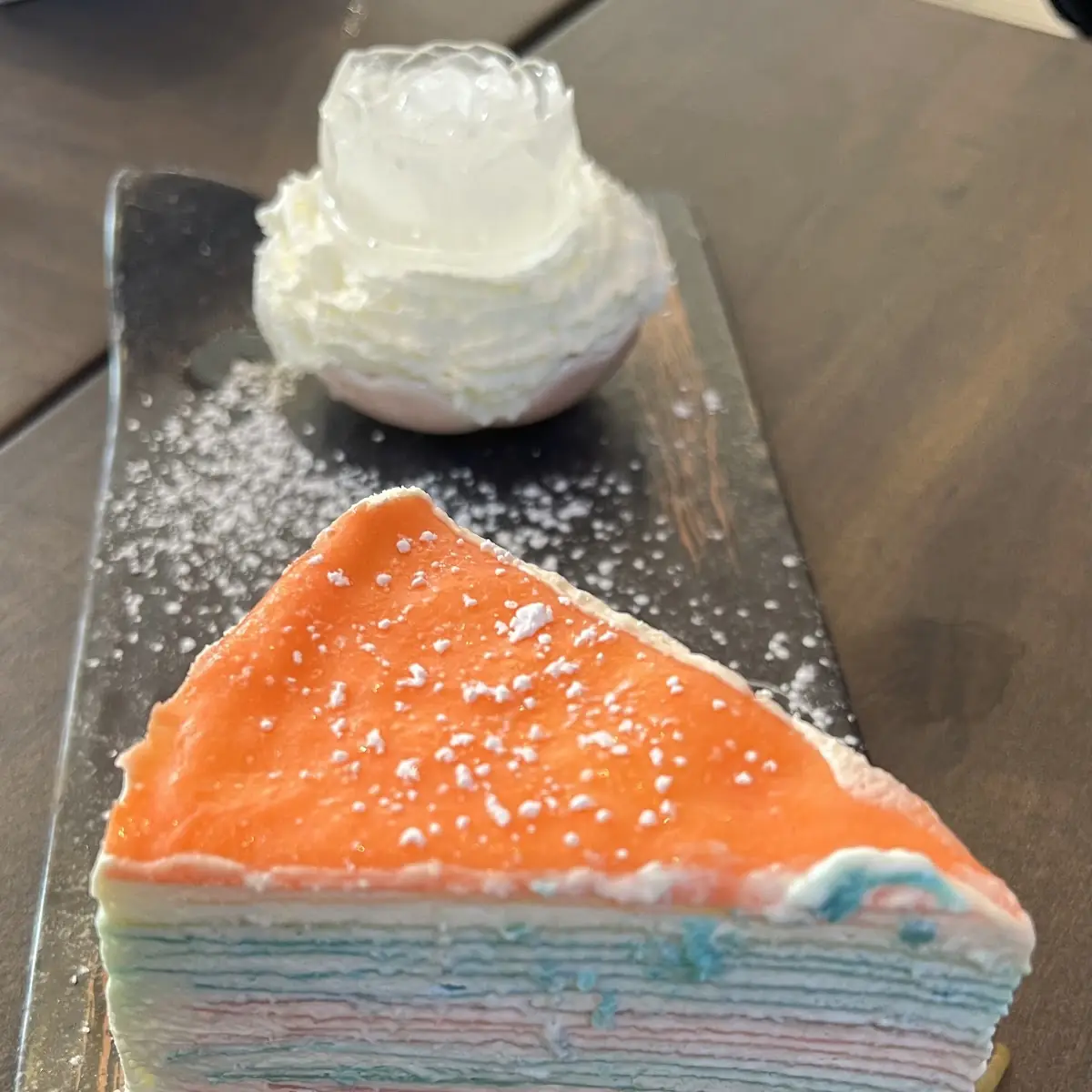 Rainbow Mile Crepe’Cake