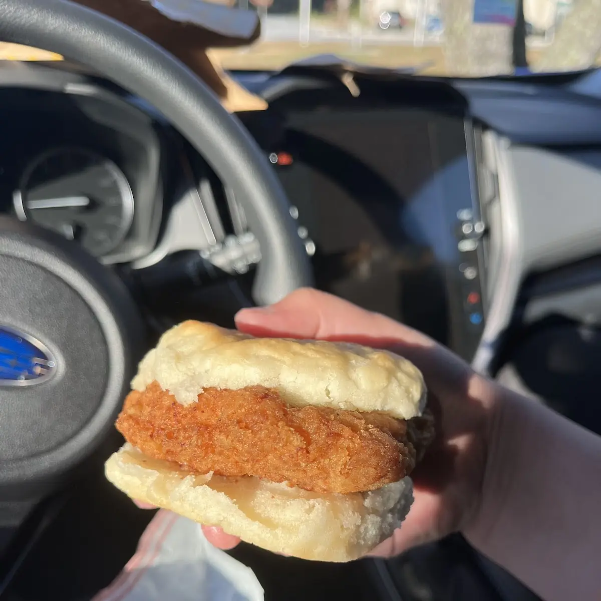 Crispy Chicken Biscuit