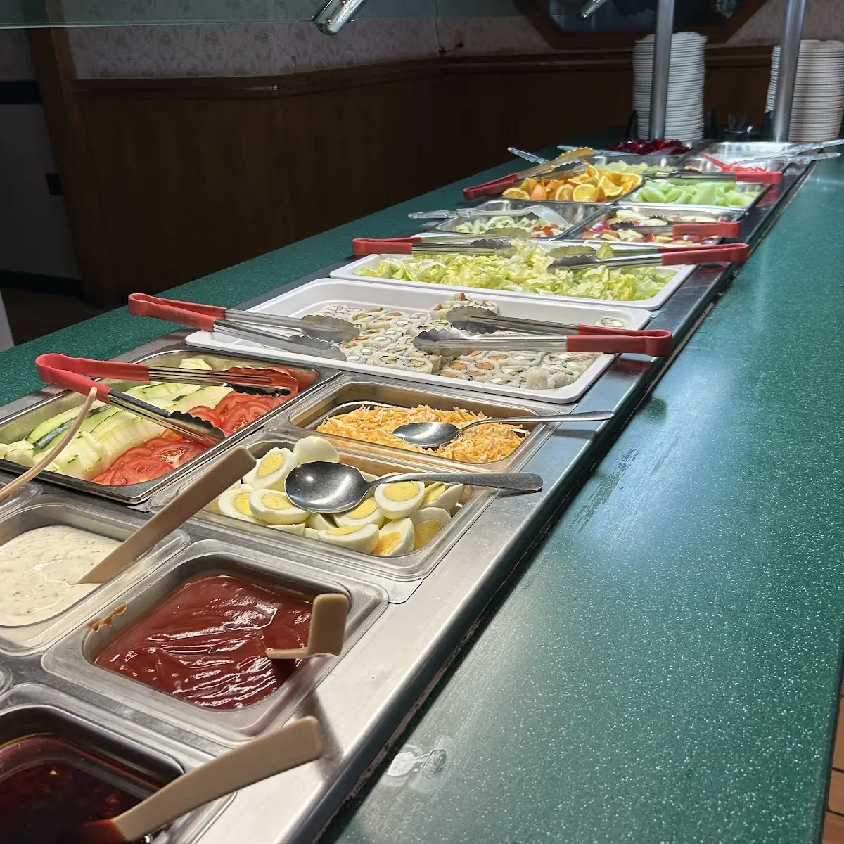 Salad Bar and Sushi