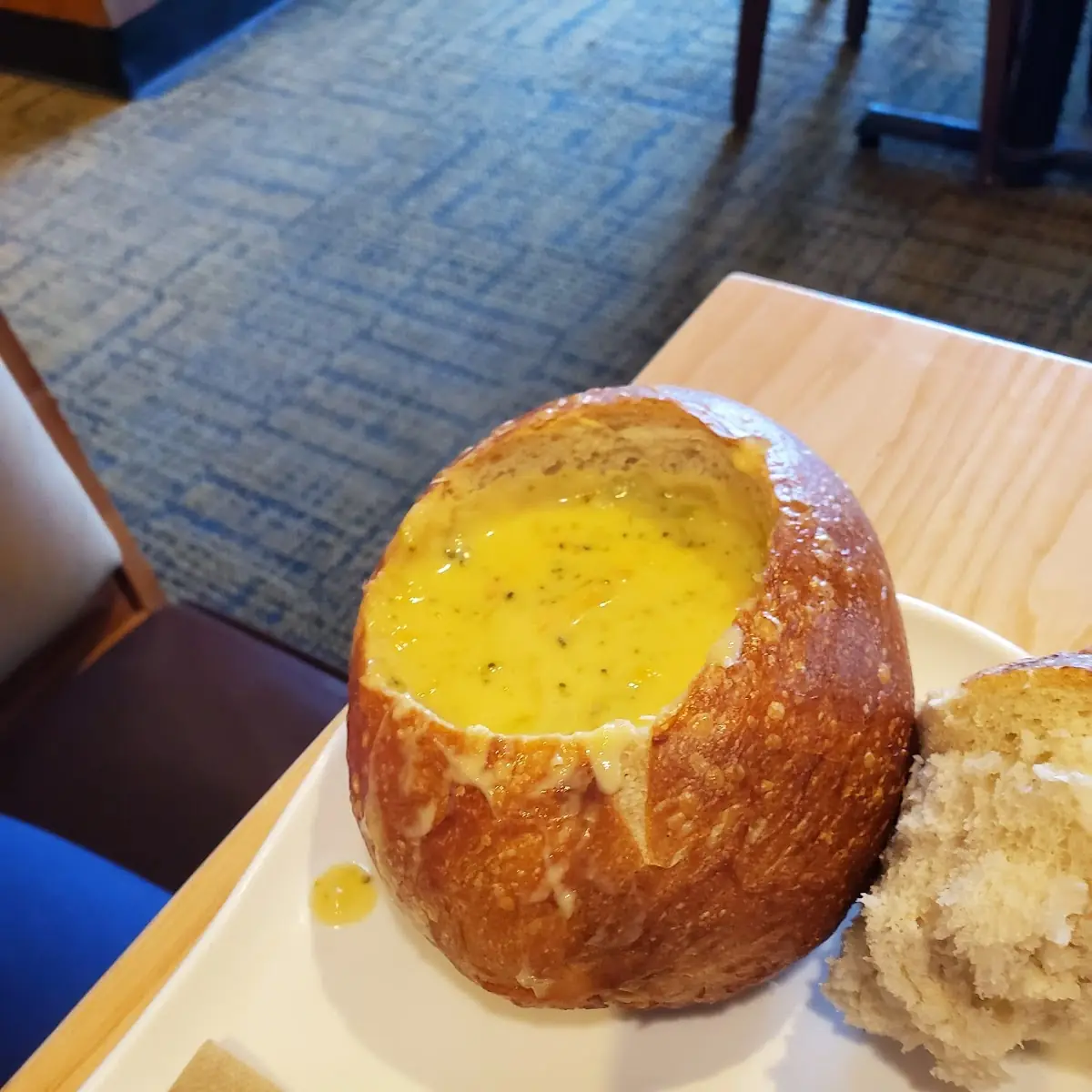 Broccoli Cheddar Bread Bowl