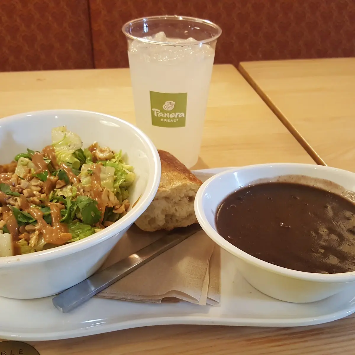 Thai Salad & Black Bean Soup