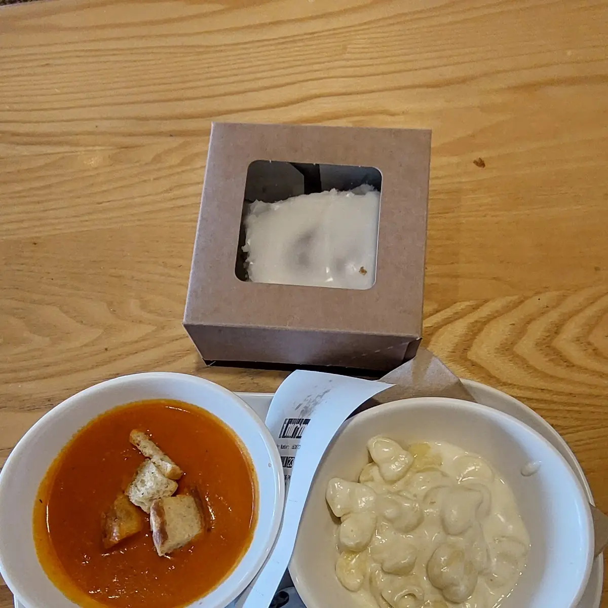 Tomato Soup and Mac and Cheese