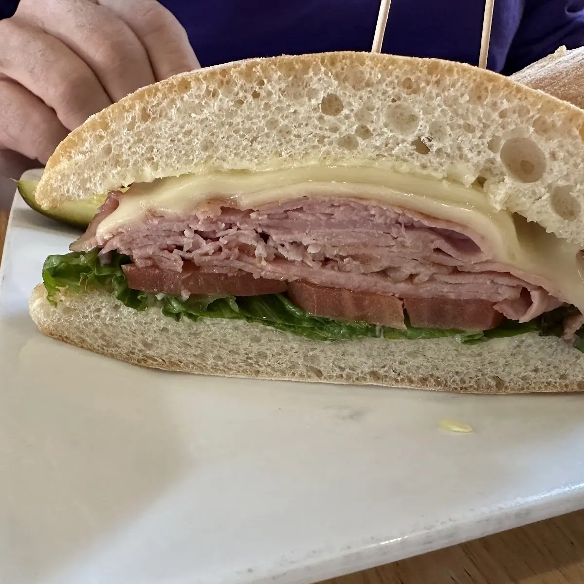 Ham and Cheese Sandwich