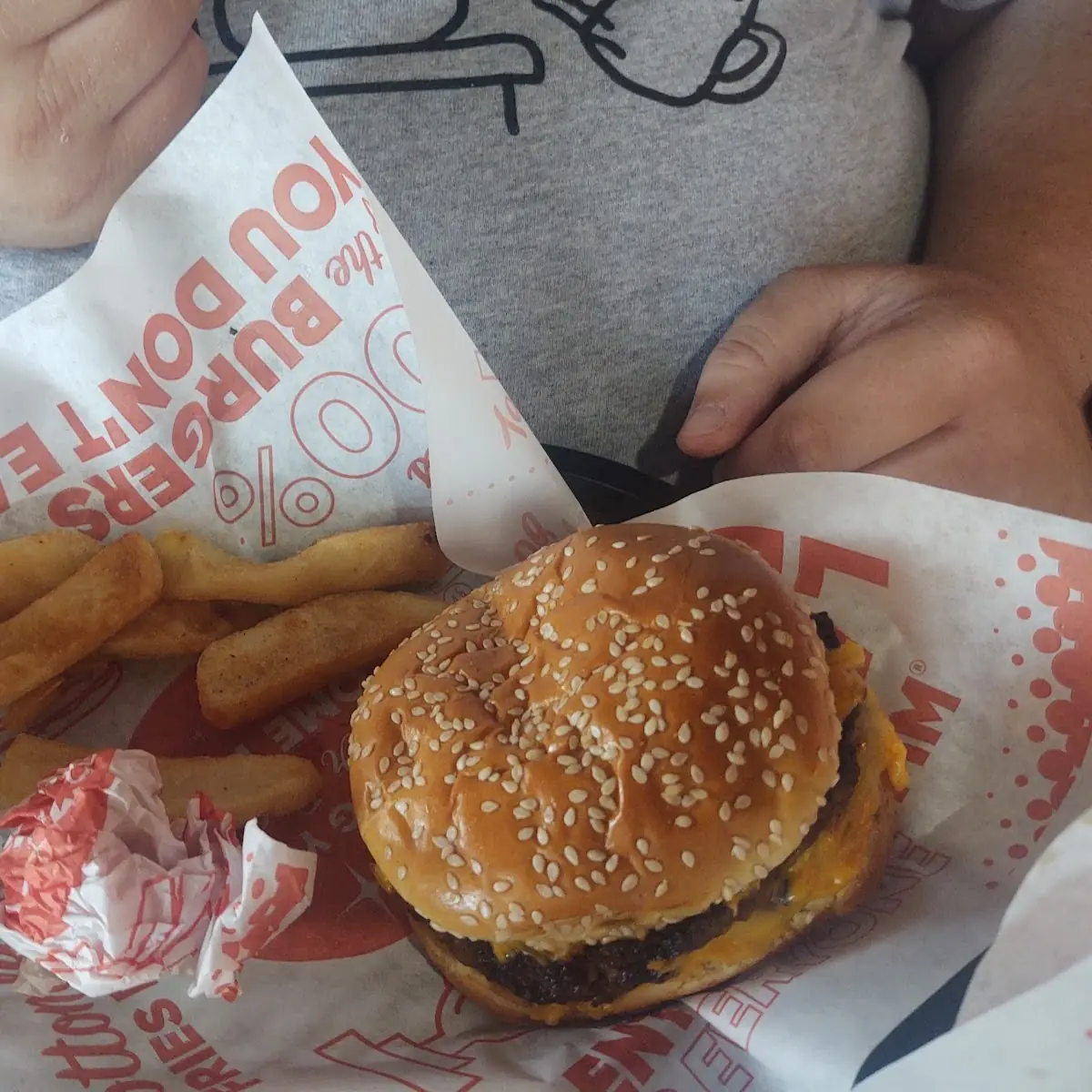 Haystack Double Cheeseburger