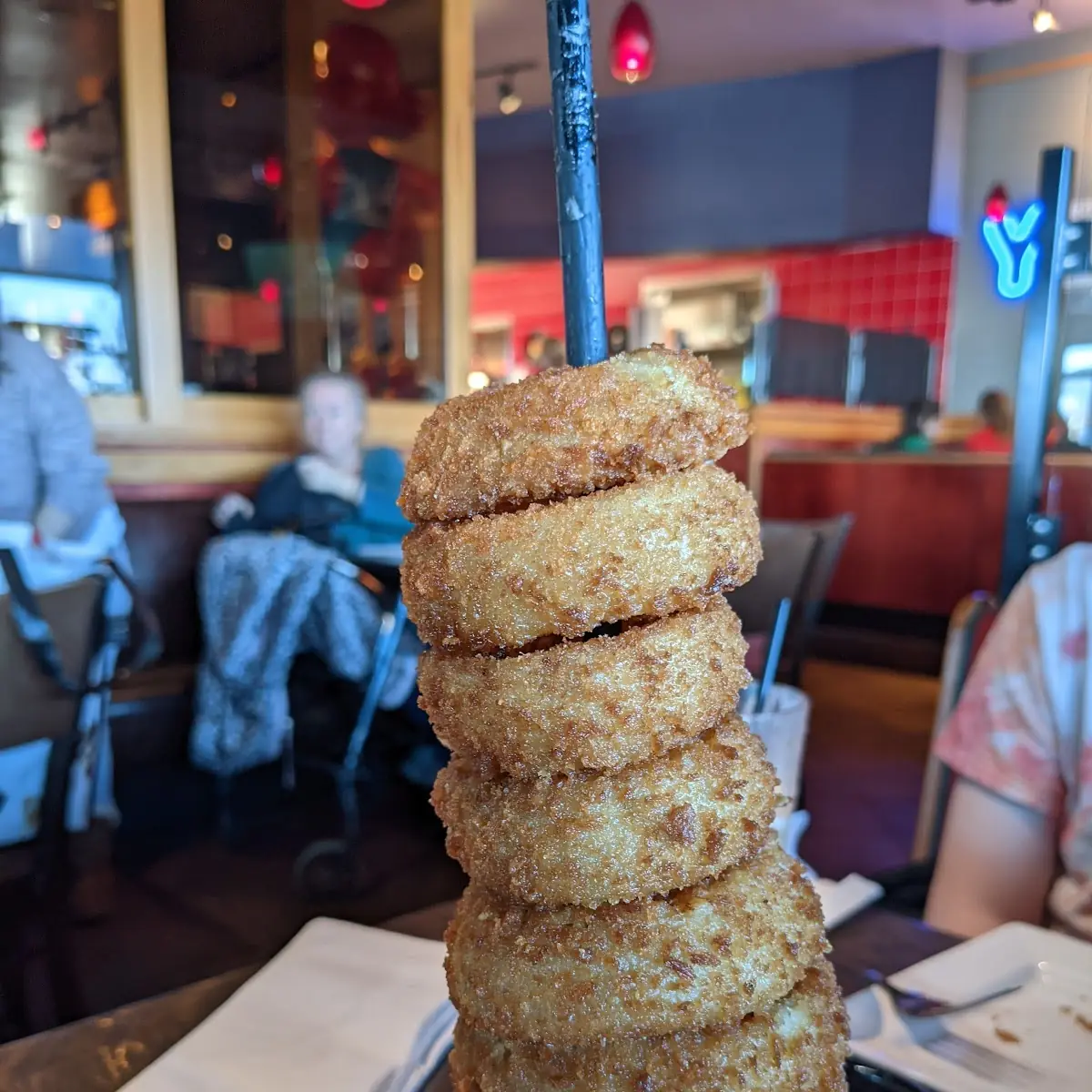 Towering Onion Rings