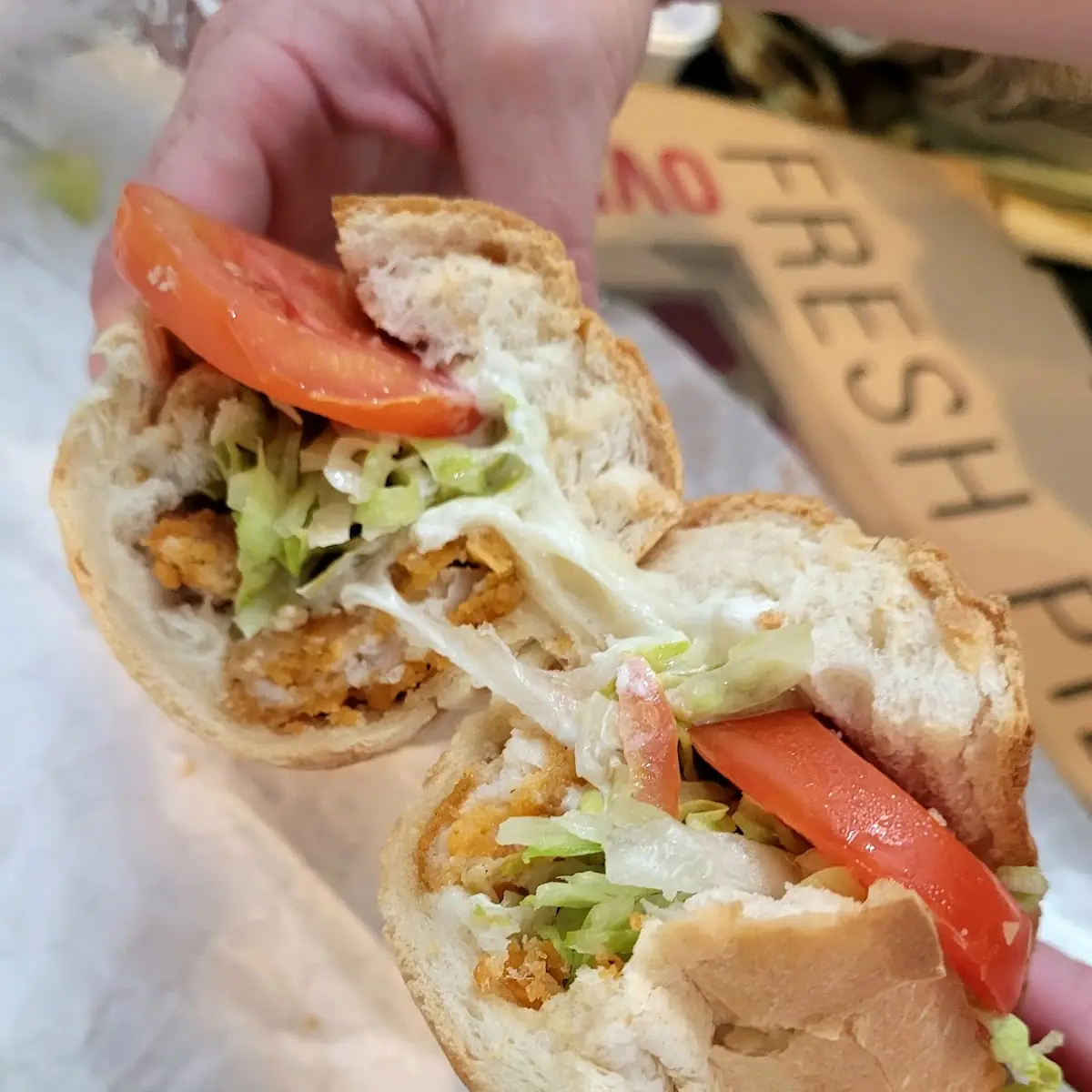 Fried Fish Sub