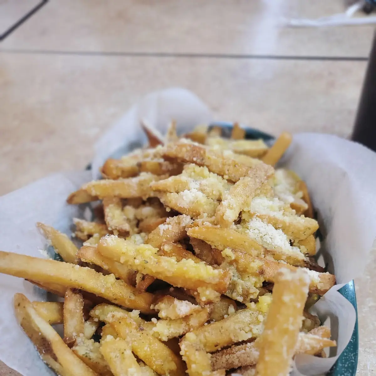 Garlic Parmesan Steak Fries