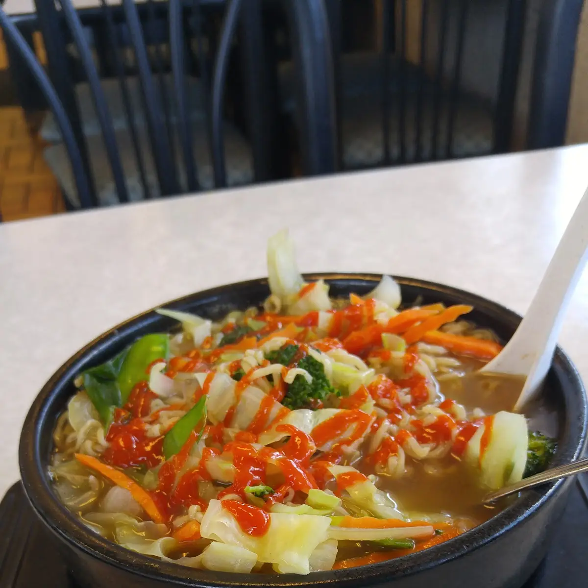 Veggie Ramen Noodle Bowl