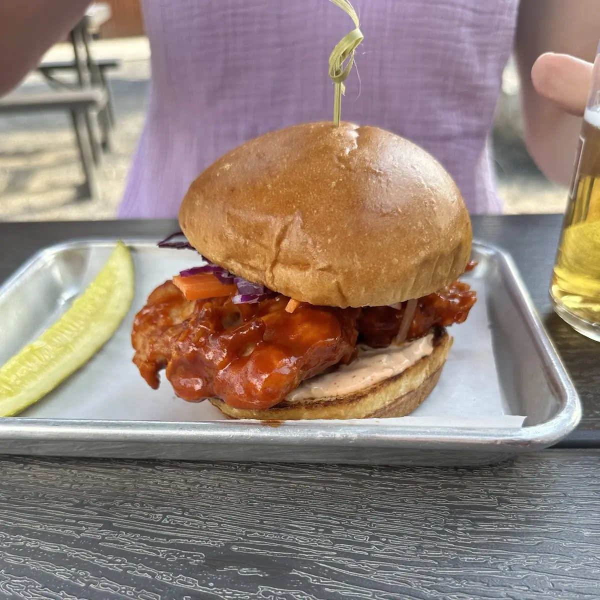 Korean Chicken Sandwich