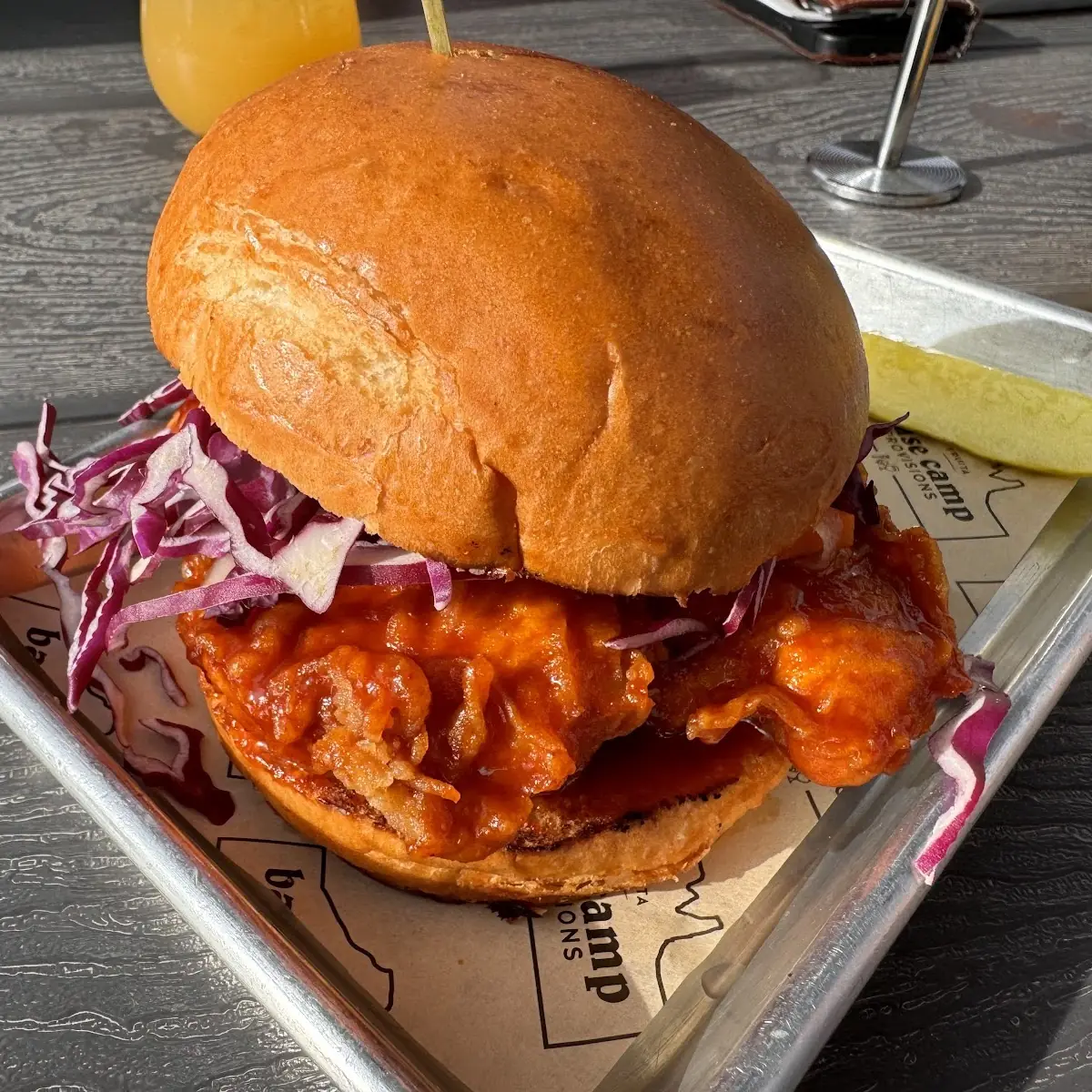 Korean Fried Chicken Sandwich