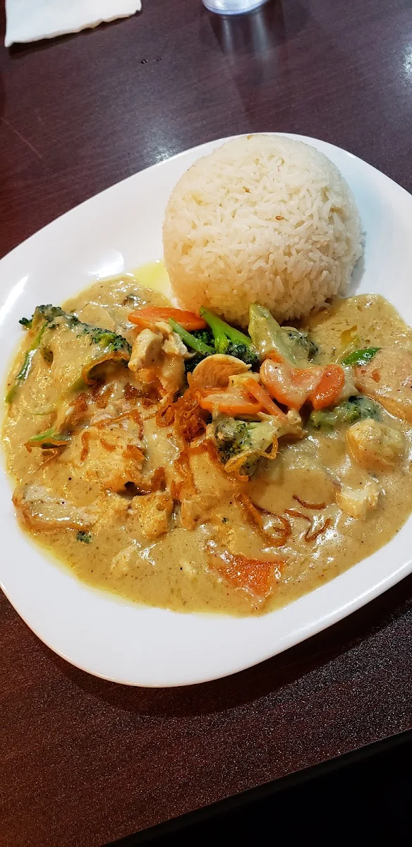 Chicken Curry on Rice Dish, Pho Windsor