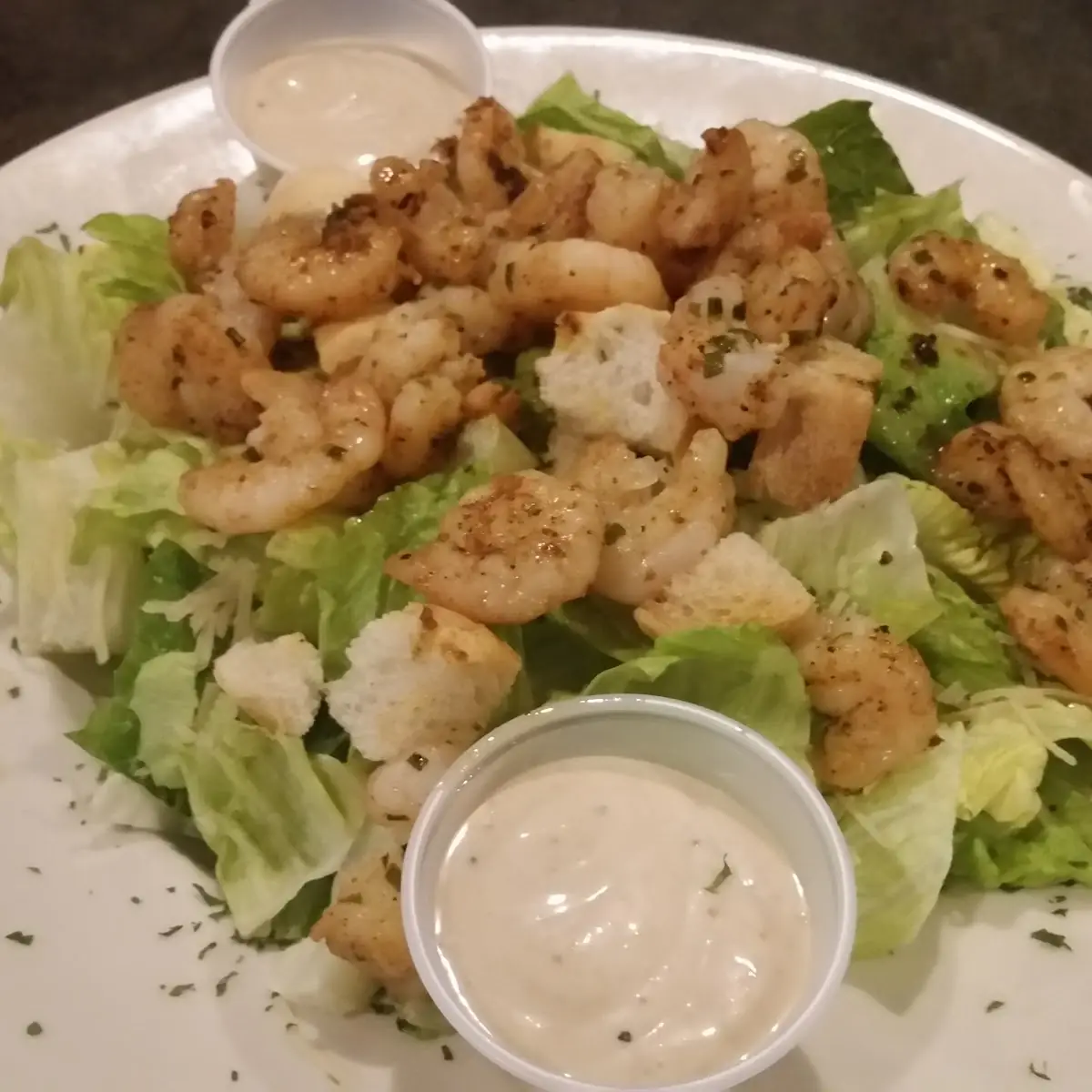 Grilled Shrimp Caesar Salad