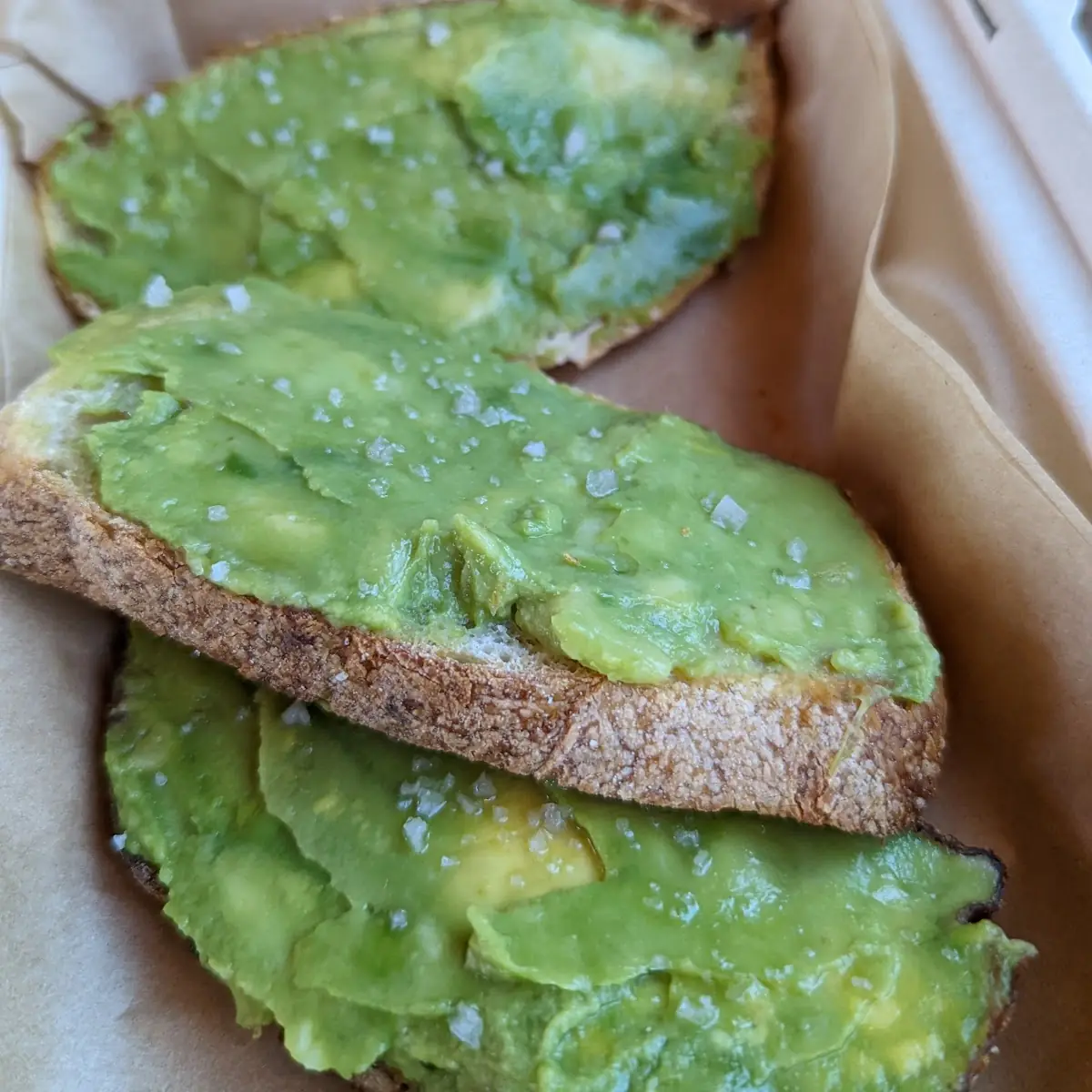 Bagel Avocado and Sea Salt