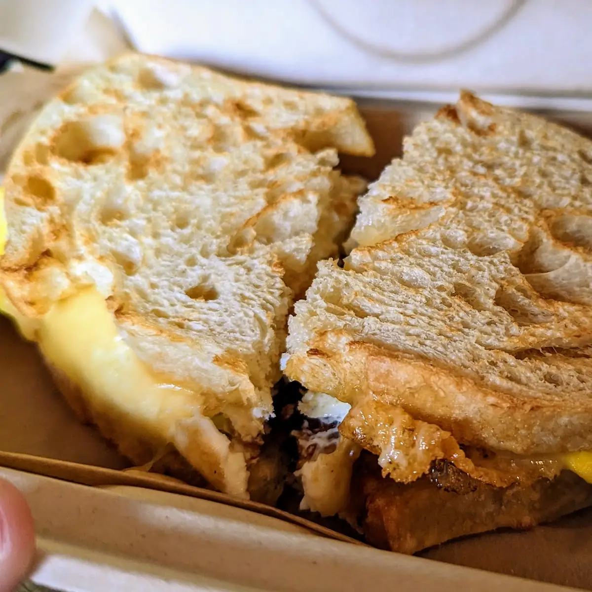 Sourdough Breakfast Sandwich