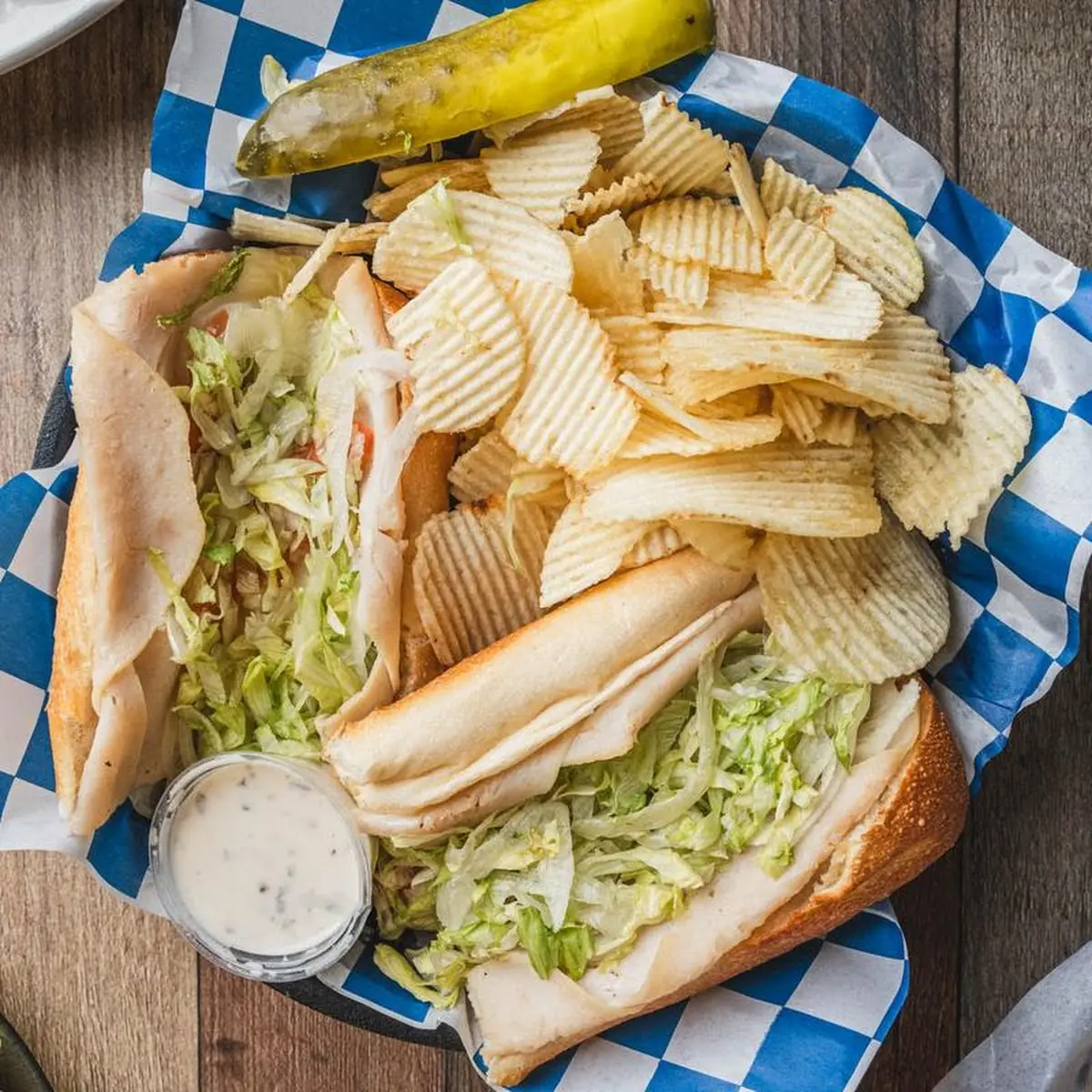 Fish Sandwich Basket