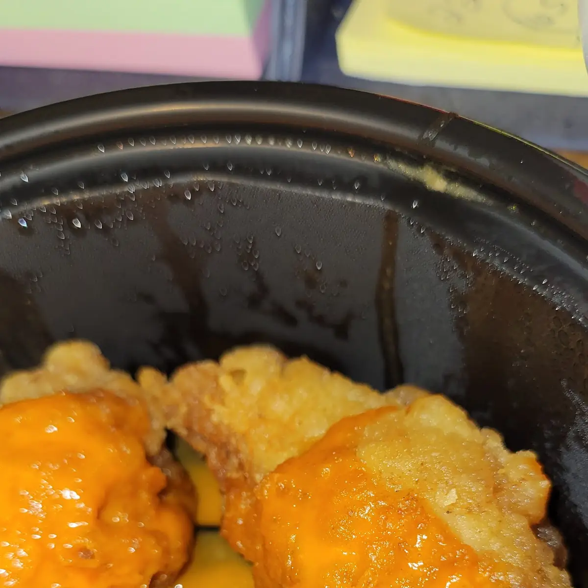Wings with Buffalo Sauce Terrible KFC