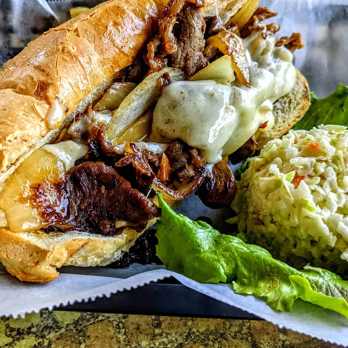 Prime Rib Cheesesteak